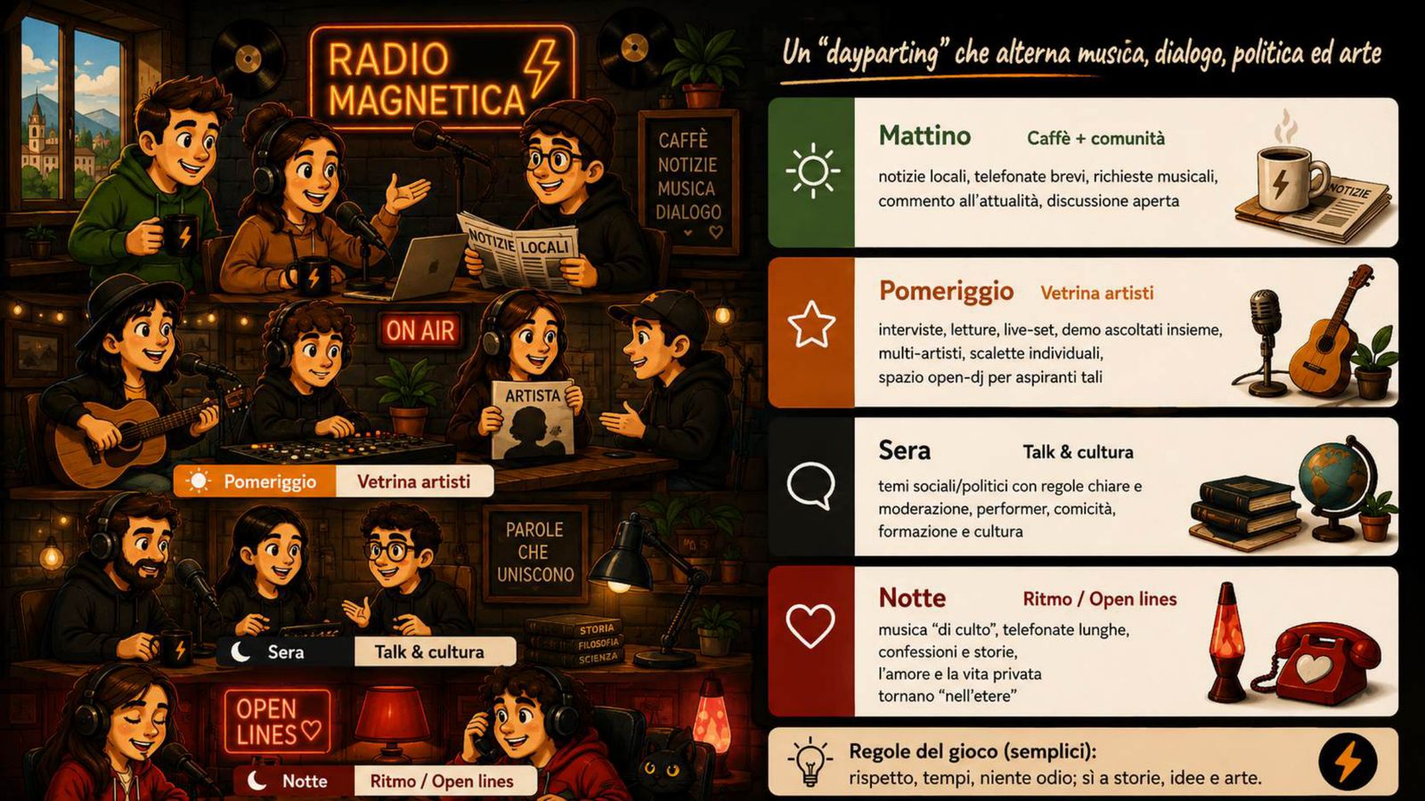 Radio Magnetica — slide 6